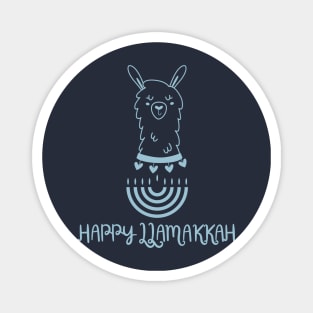 Happy Llamakka-L Magnet